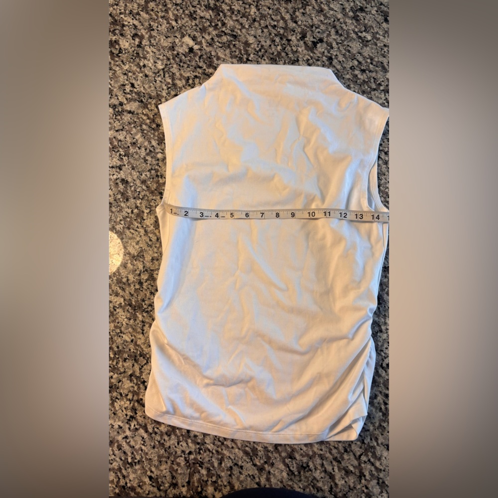 GAP White Sleeveless Top